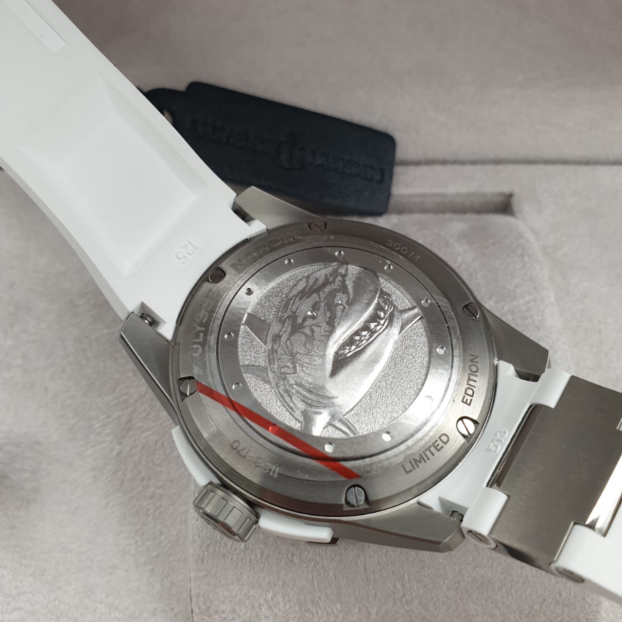 Ulysse Nardin Marine Diver Chronometer Great White 44 mm 1183-170LE-3/90-GW