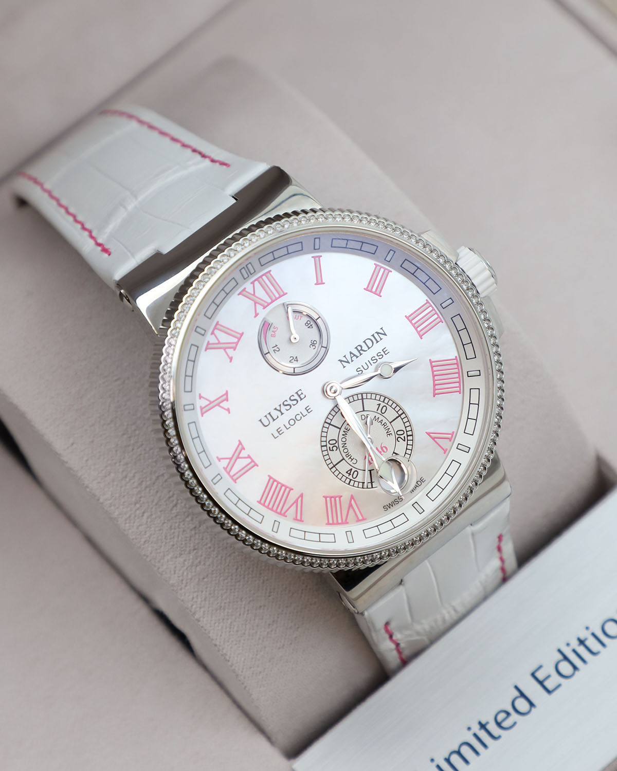 Ulysse Nardin Marine Chronometer Lady Manufacture 43 mm 1183-126B/470