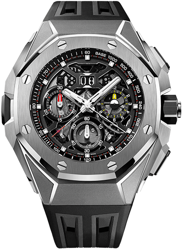 Audemars Piguet Royal Oak Offshore Split Second Chronograph GMT Large Date 43 mm 26650TI.OO.D013CA.01