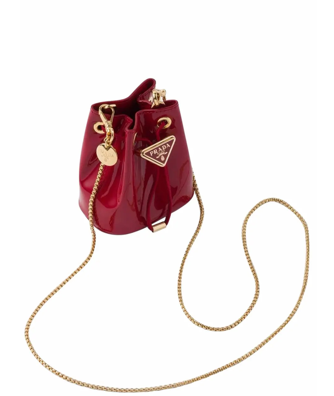 Сумка Prada Patent Red