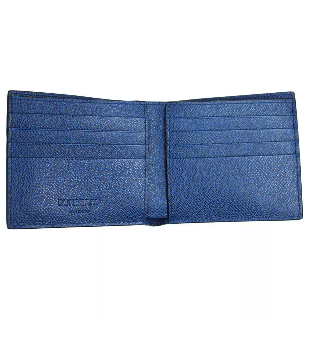 Кошелек Burberry Blue Leather