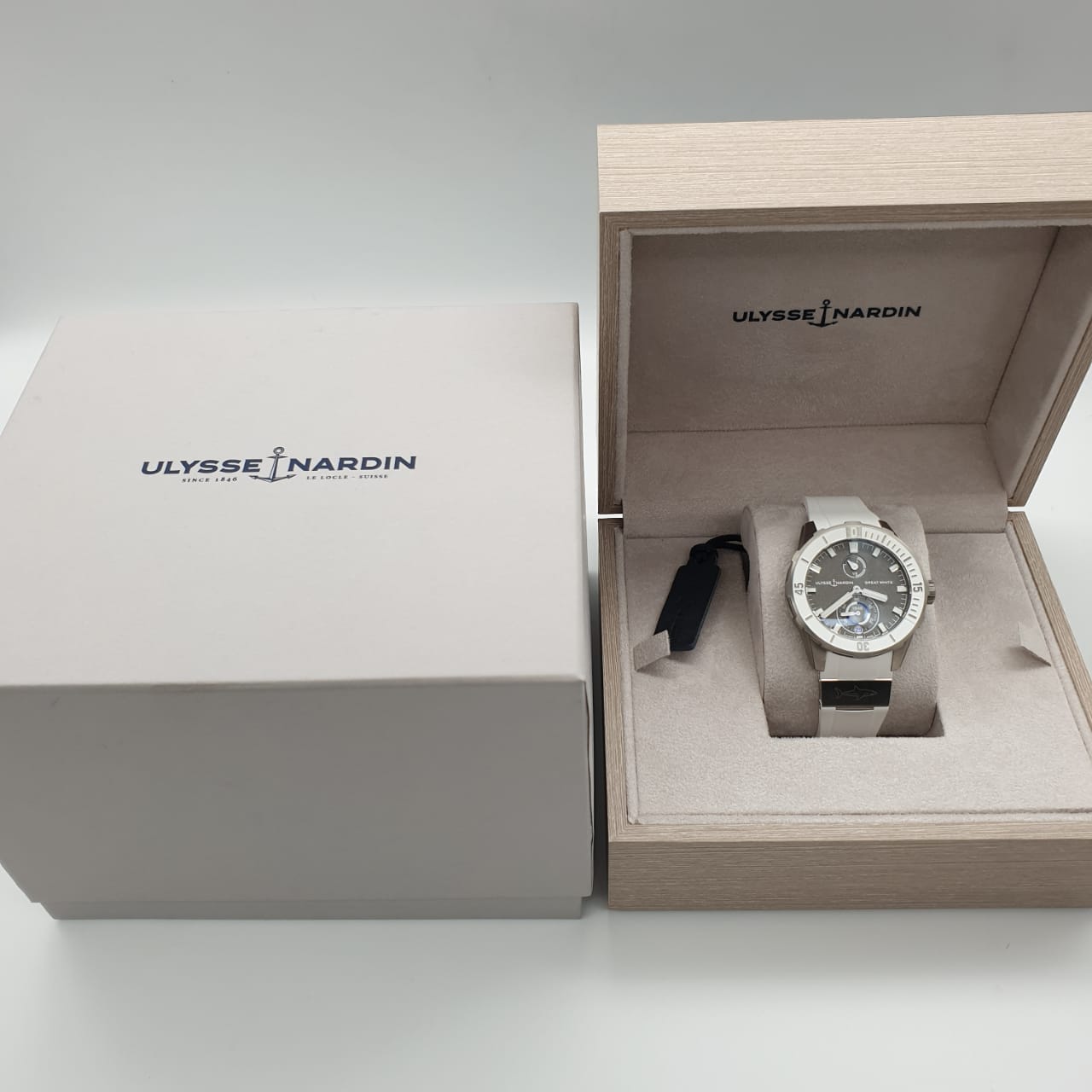 Ulysse Nardin Marine Diver Chronometer Great White 44 mm 1183-170LE-3/90-GW