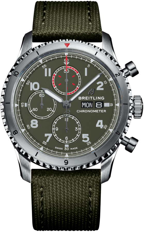 Breitling Aviator 8 Chronograph 43 mm Curtiss Warhawk A133161A1L1X1