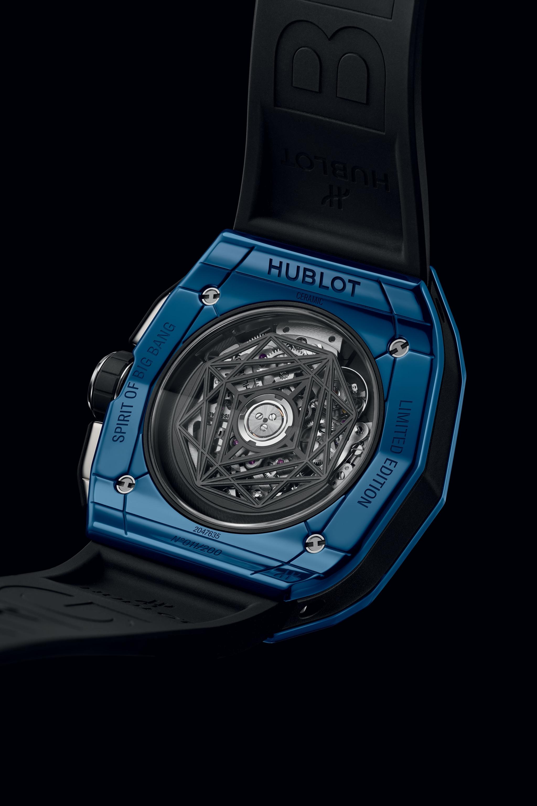 Hublot Spirit of Big Bang Sang Bleu Blue Ceramic 42 mm 648.EX.0151.RX.MXM24