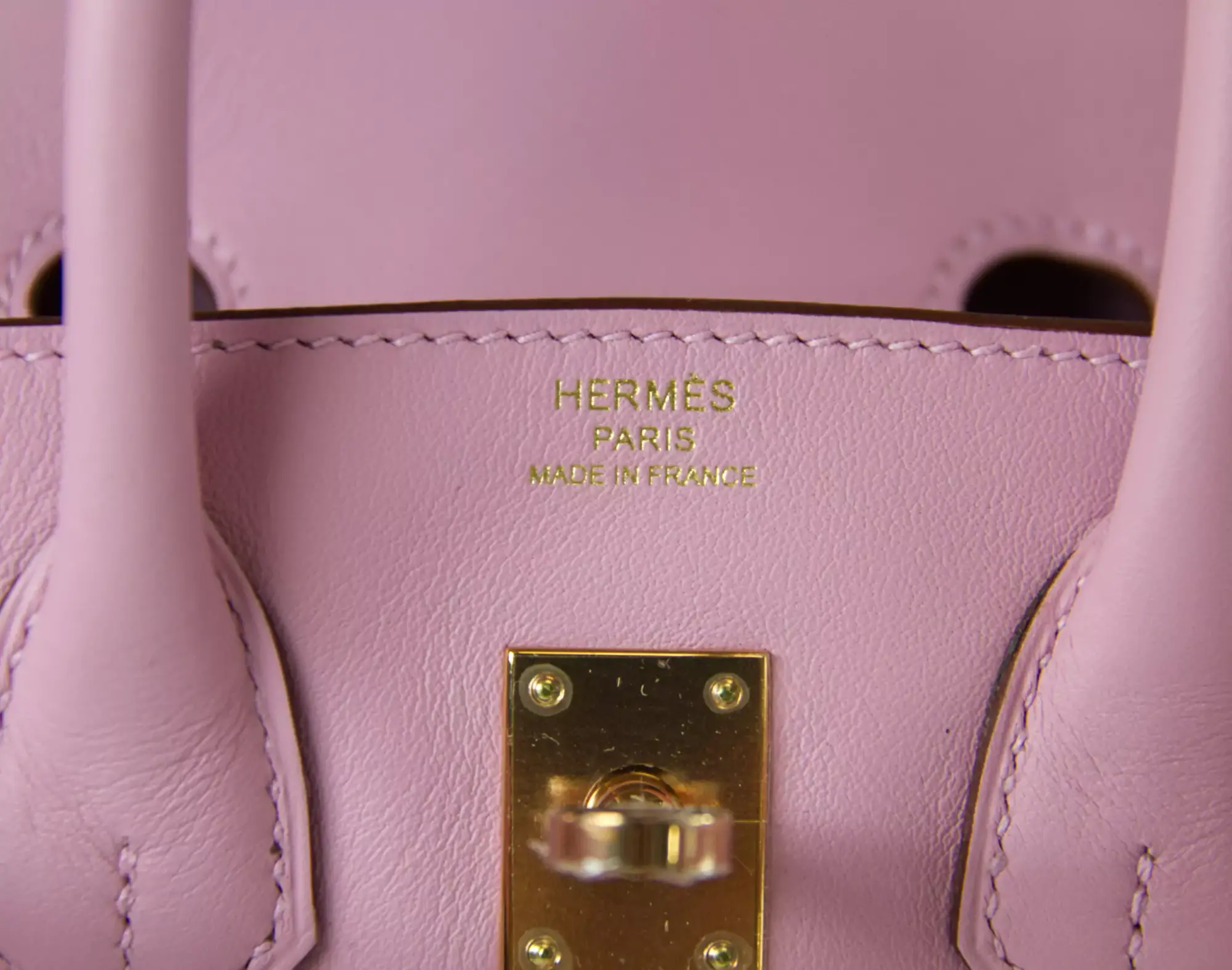 Сумка Hermes Birkin 25 Mauve Sylvestre Veau Swift RGHW