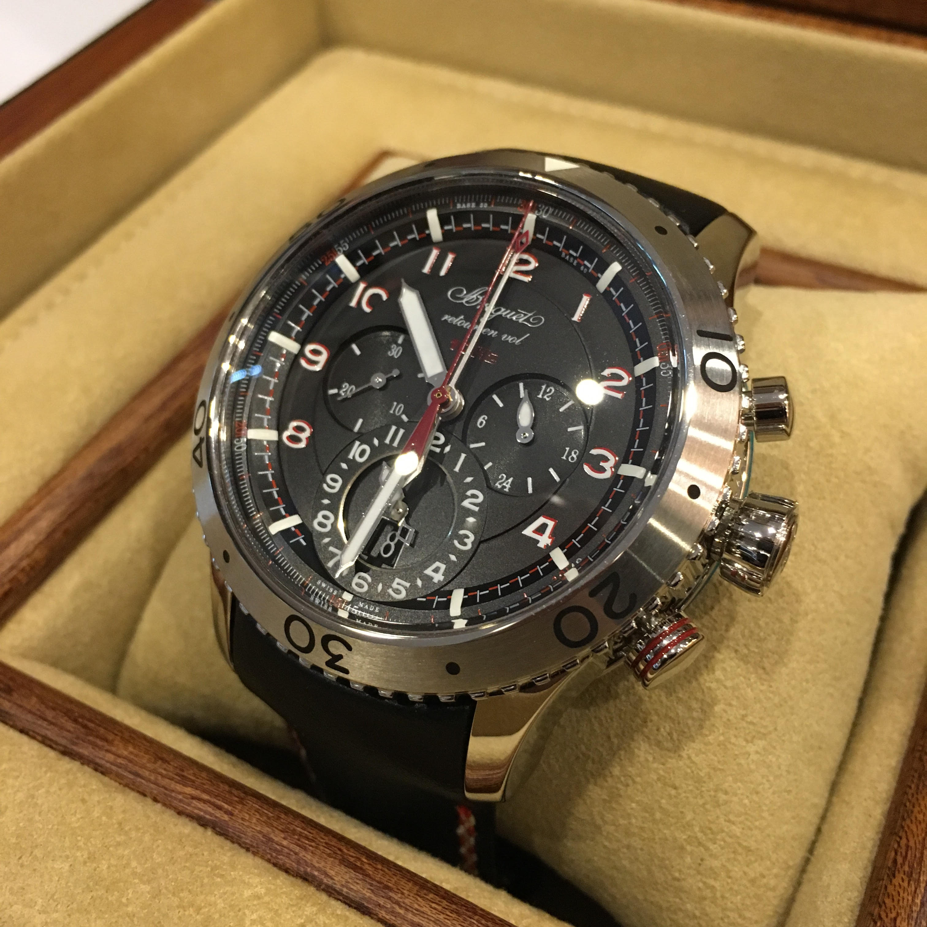 Breguet Type XXII GMT Flyback Chronograph 3880