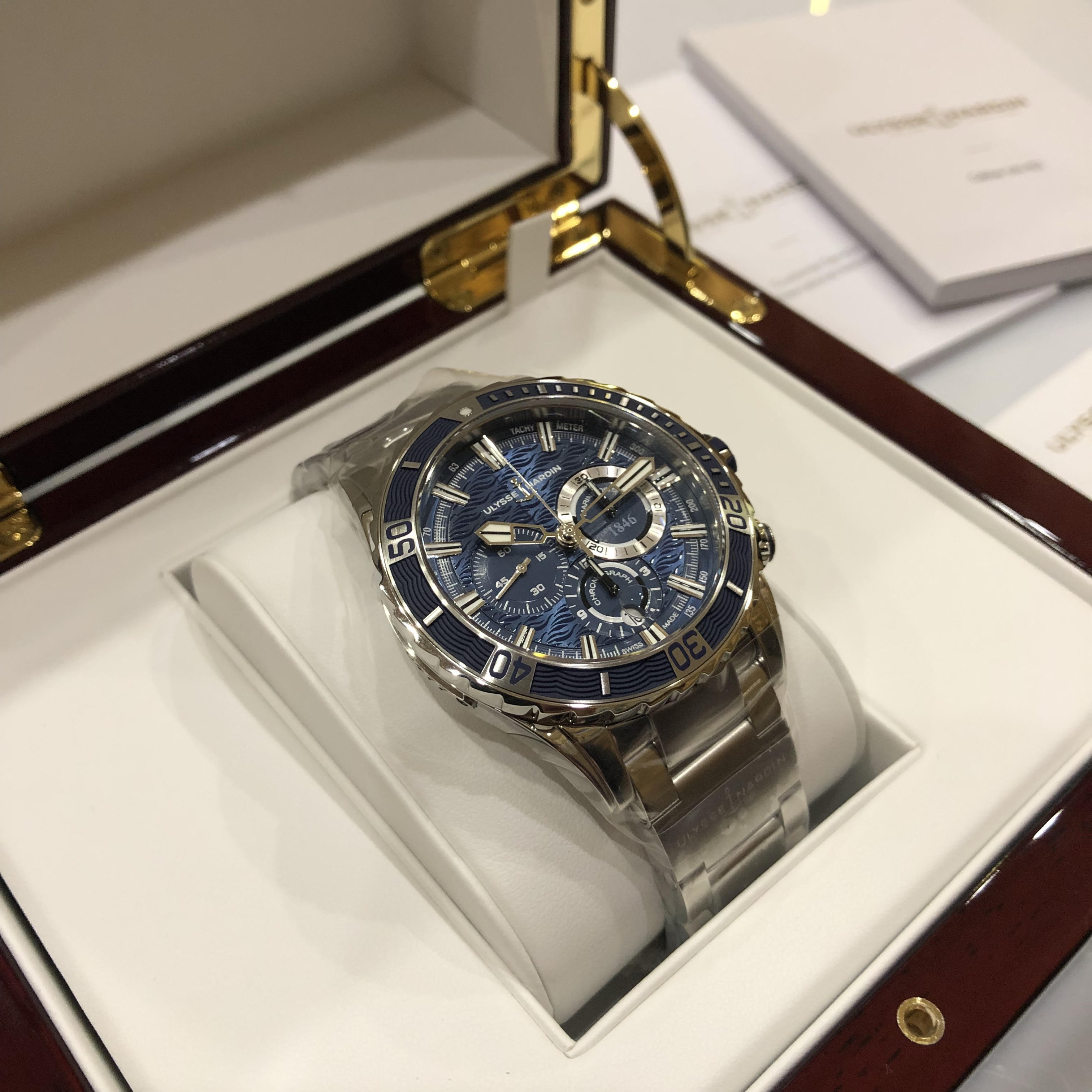 Ulysse Nardin Marine Diver Chronograph 44 mm 1503-151-7M/93