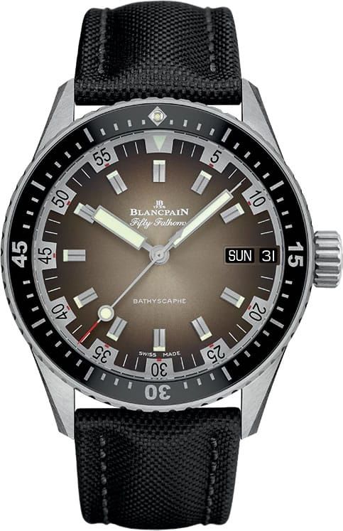 Blancpain Fifty Fathoms Bathyscaphe Day Date 70s 43 mm 5052-1110-B52A
