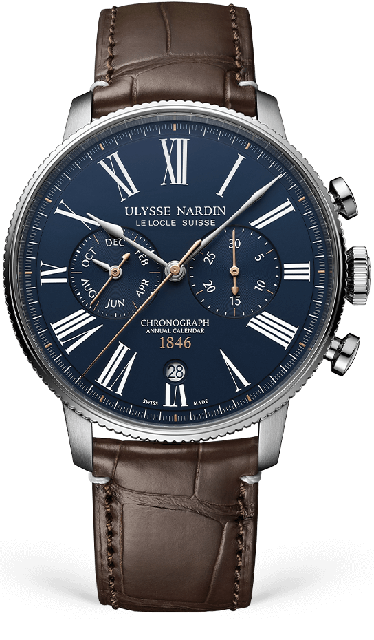 Ulysse Nardin Marine Chronometer Torpilleur Annual Chronograph 44 mm 1533-320LE-3A-175/1A