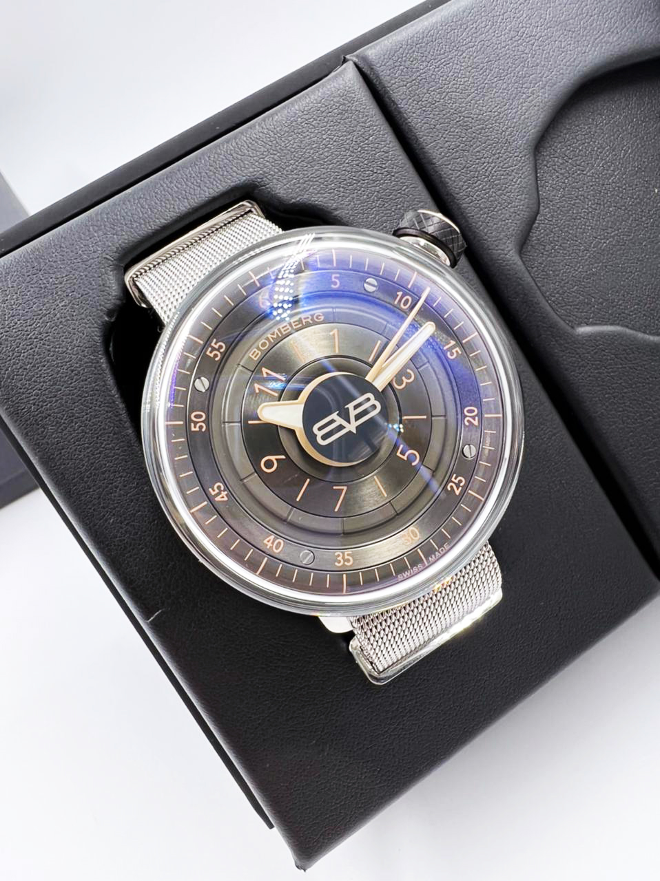 Bomberg BB-01 Gent Grey 43 mm CT43H3SS.15-1.9