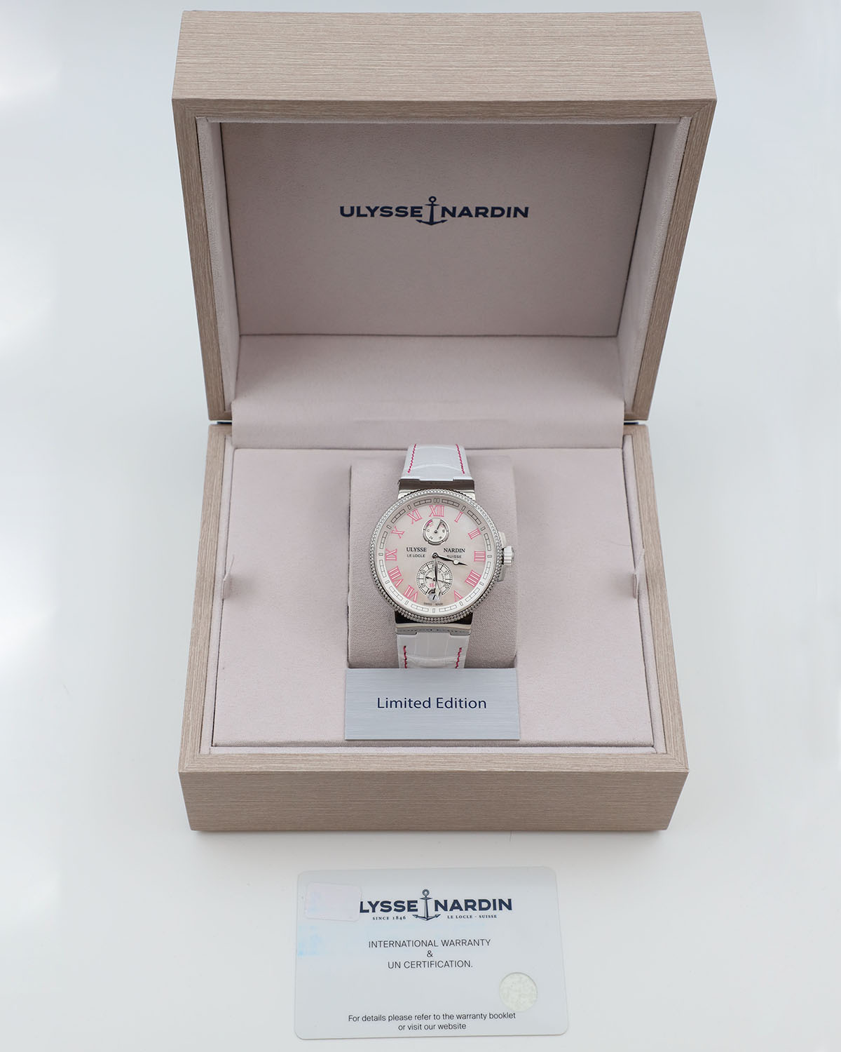 Ulysse Nardin Marine Chronometer Lady Manufacture 43 mm 1183-126B/470