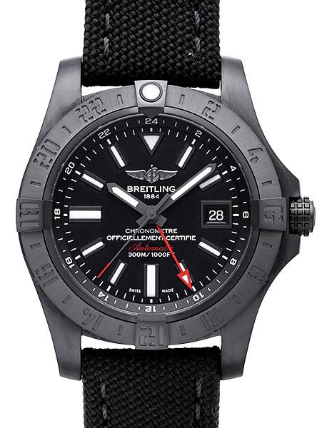 Breitling Avenger II GMT 43 mm M3239010/BF04/109W/M20BASA.1
