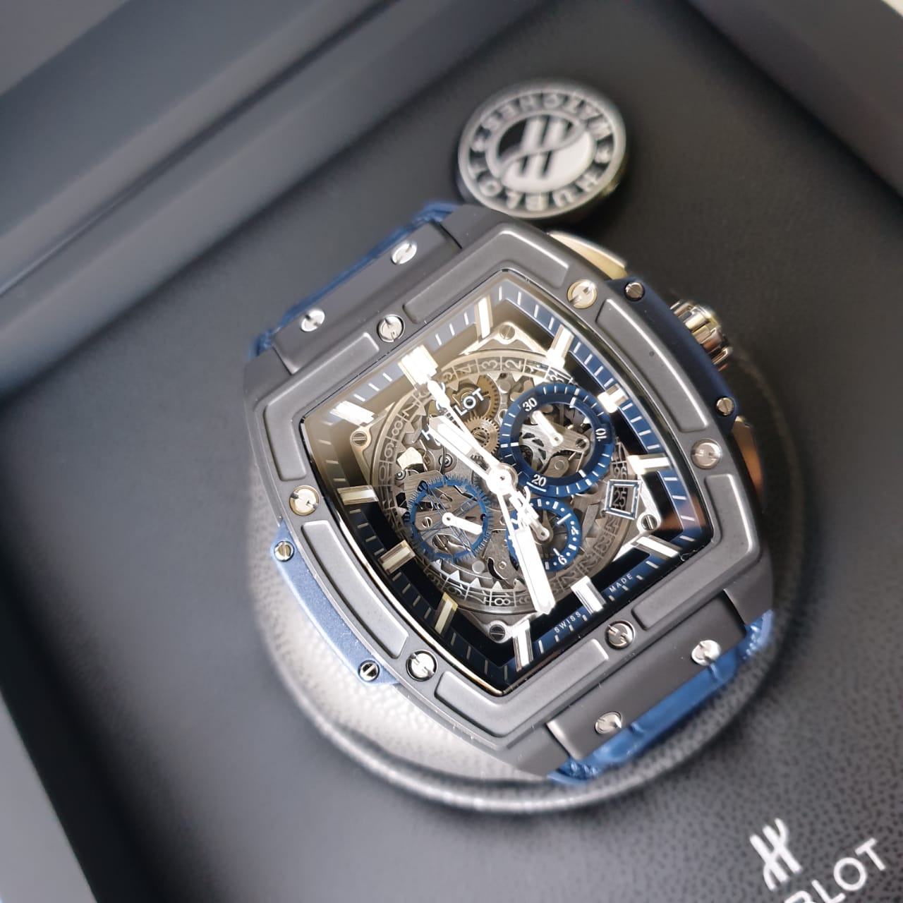 Hublot Spirit of Big Bang Ceramic Blue 45 mm 601.CI.7170.LR