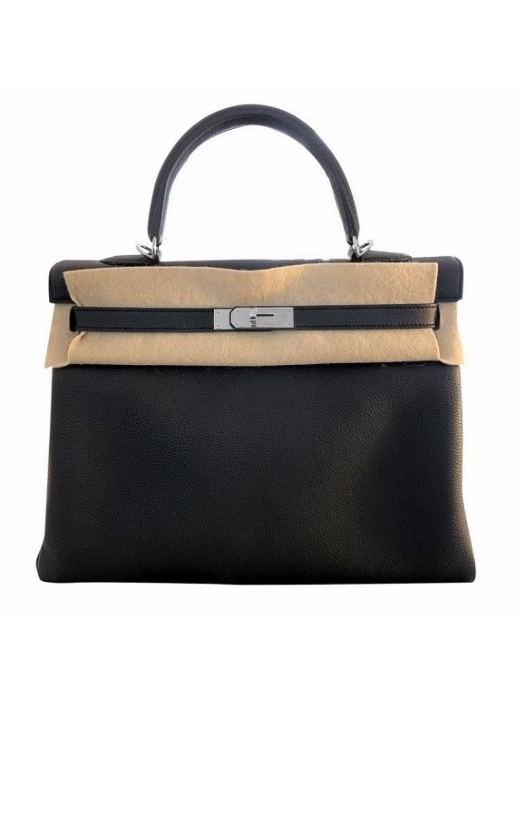 Сумка Hermes Kelly 25 Noir Togo PHW