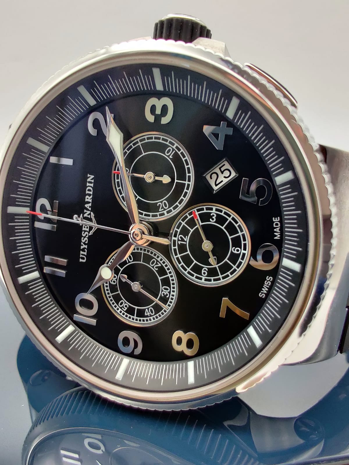 Ulysse Nardin Marine Chronograph Manufacture 43mm 1503-150-3/62