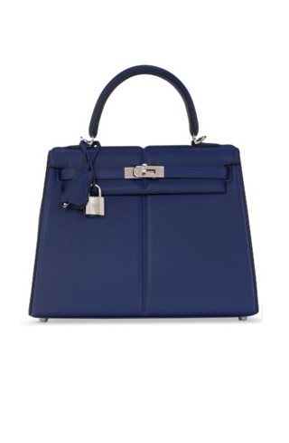 Сумка Hermes Kelly 25 Padded Bleu Saphir Swift PHW