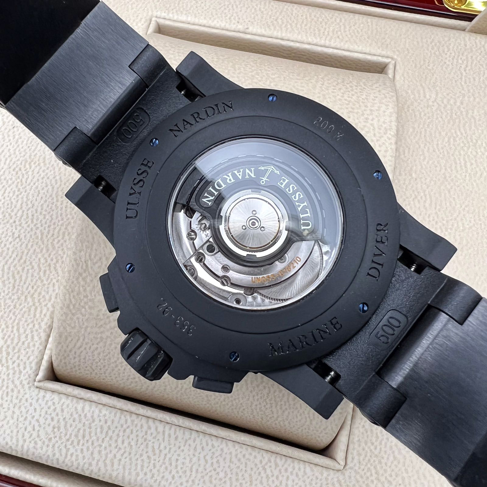Ulysse Nardin Marine Diver Black Sea Chronograph 353-92-3C