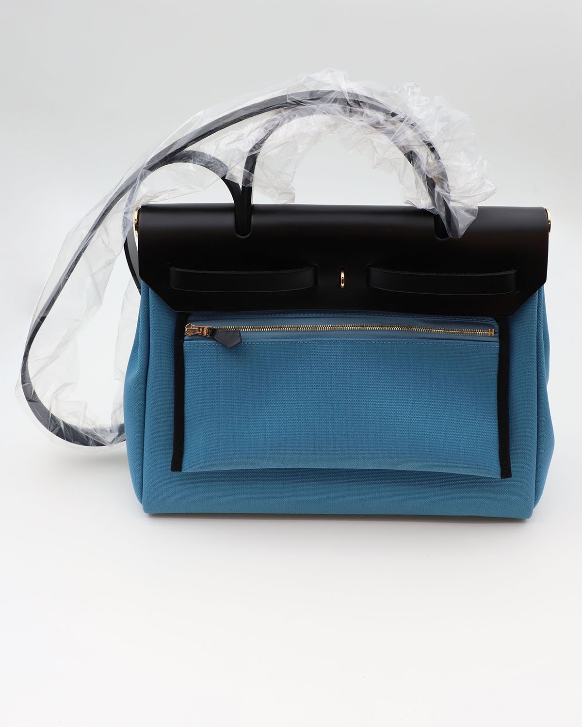 Сумка Hermes Herbag 31 Blue Jean
