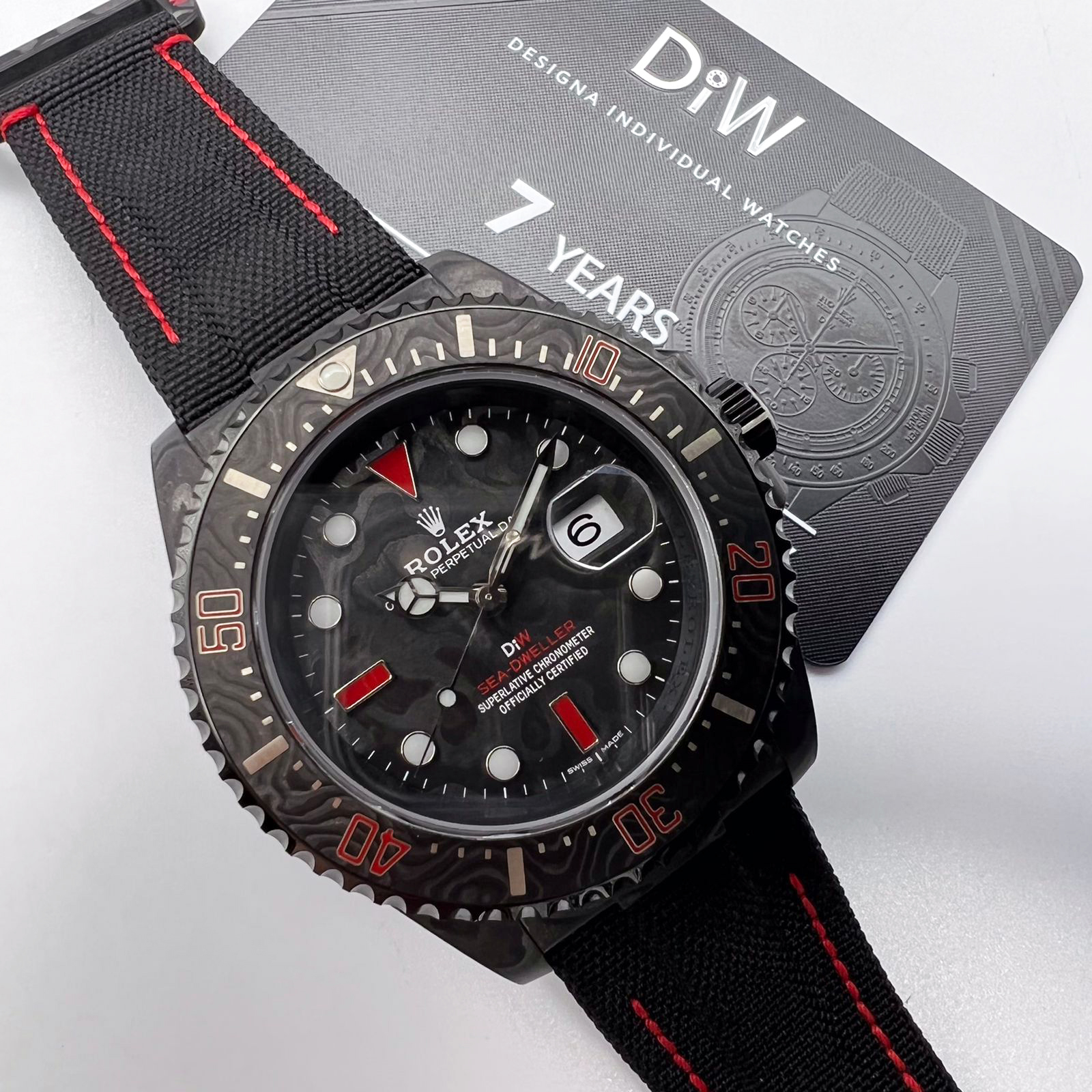 Rolex DiW Sea-Dweller Speedster Carbon Limited Edition CUSTOM