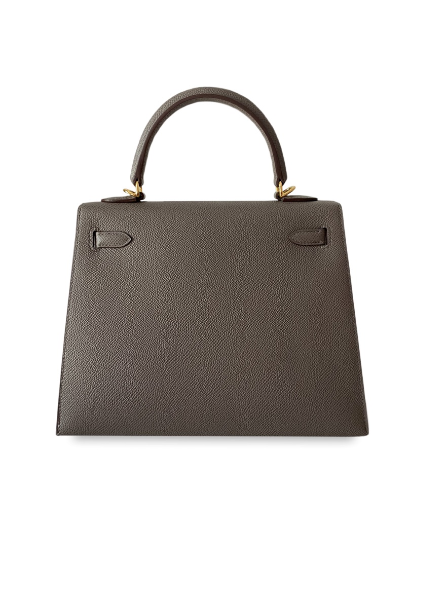 Сумка Hermes Kelly 25 Sellier Gris Etain