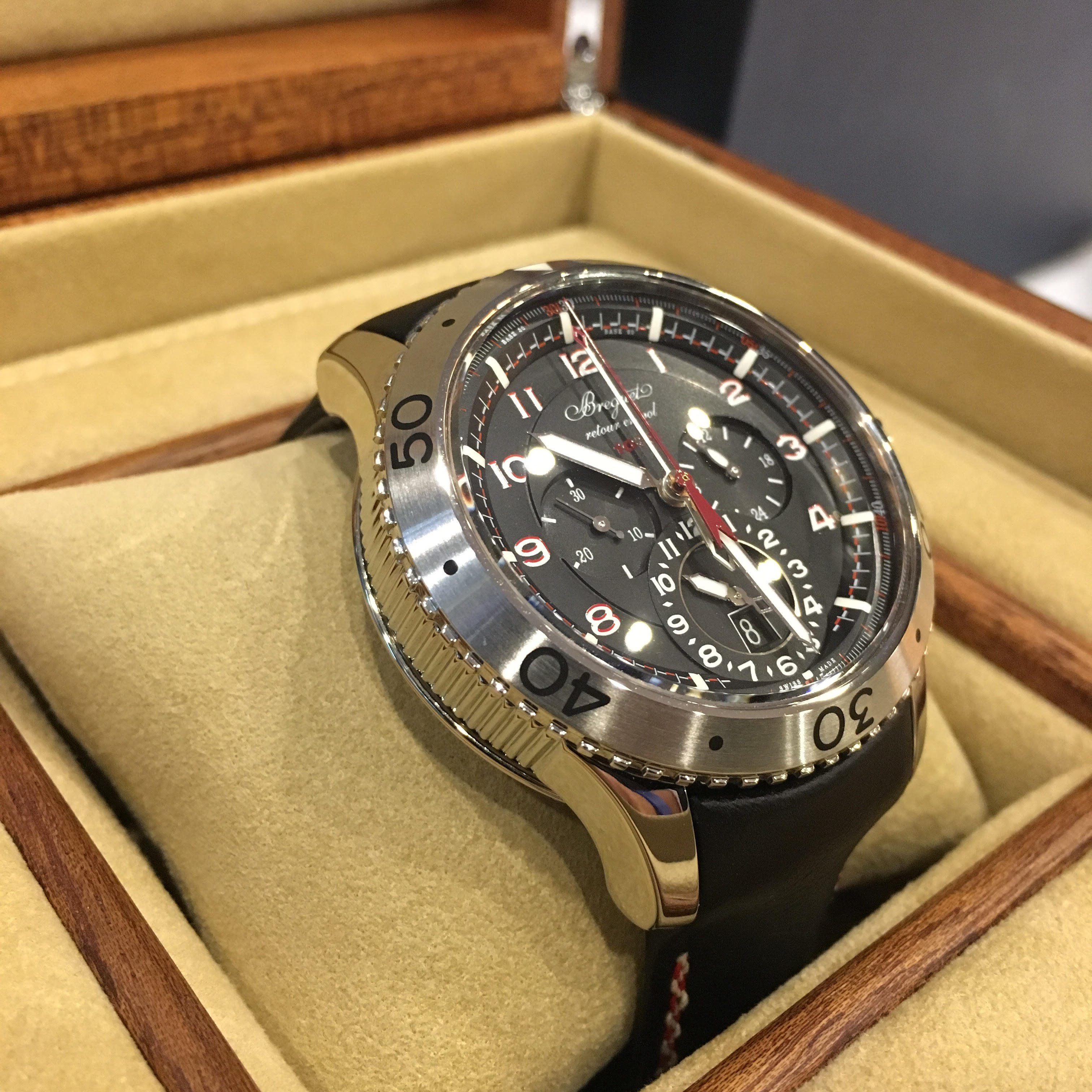 Breguet Type XXII GMT Flyback Chronograph 3880