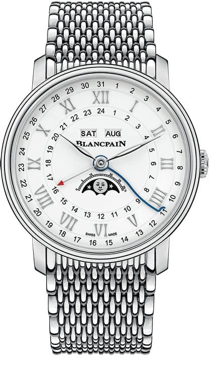 Blancpain Villeret Quantieme Complet GMT 40 mm 6676-1127-MMB