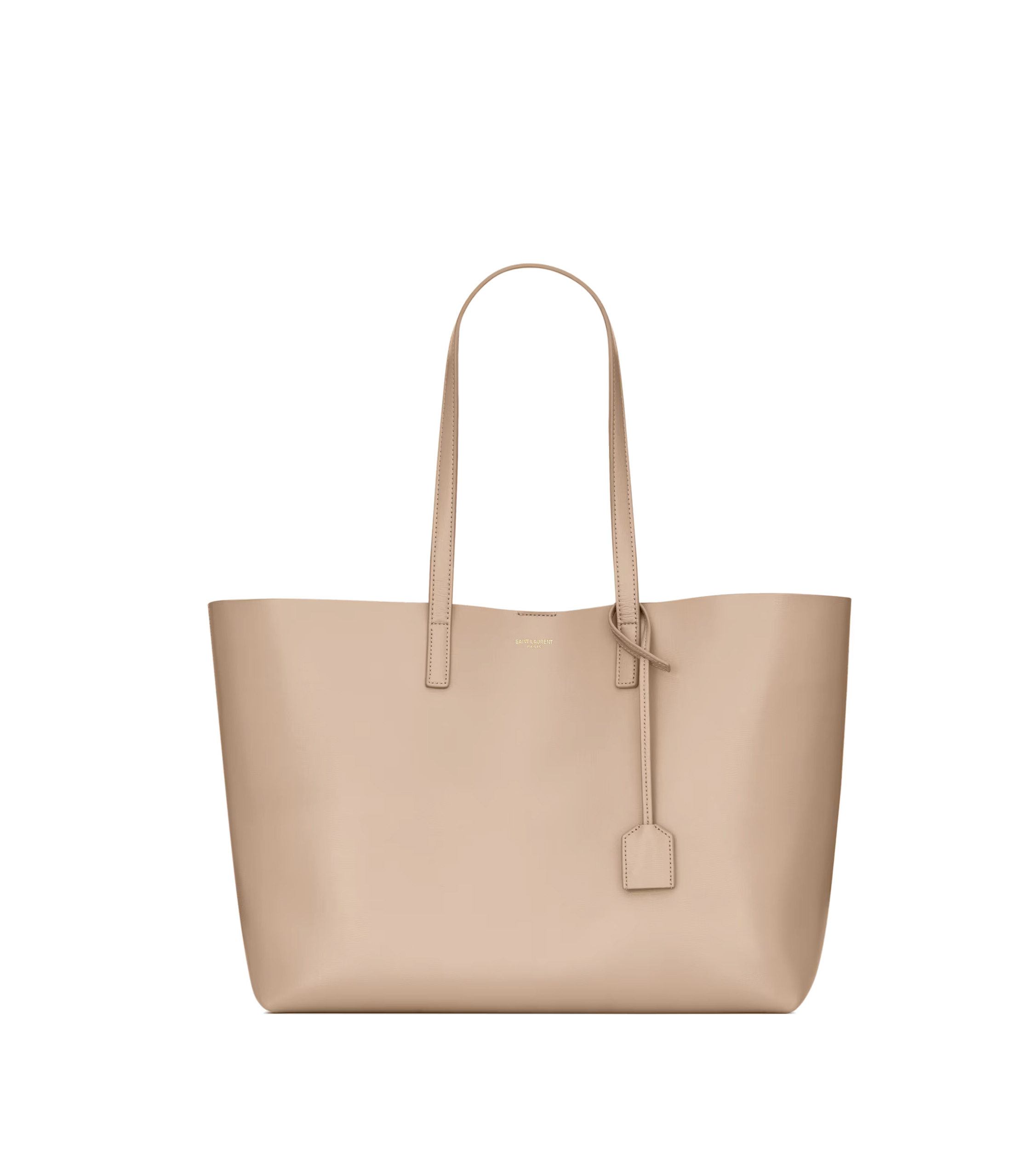 Сумка Saint Laurent Shopping Saint Laurent In Leather Dark Beige