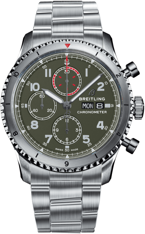 Breitling Aviator 8 Chronograph 43 mm Curtiss Warhawk A133161A1L1A1