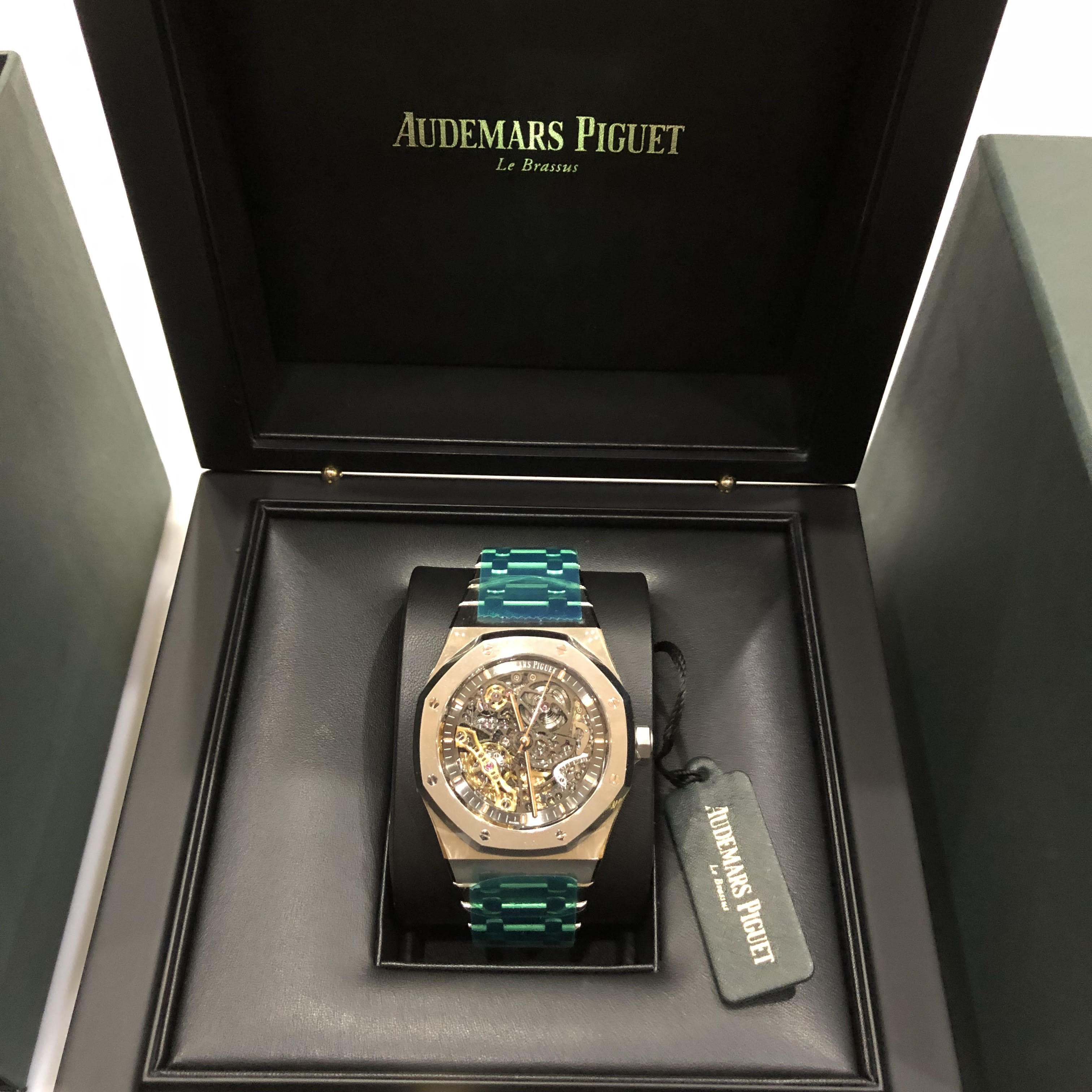Audemars Piguet Royal Oak Double Balance Wheel Openworked 41 mm 15407ST.OO.1220ST.01