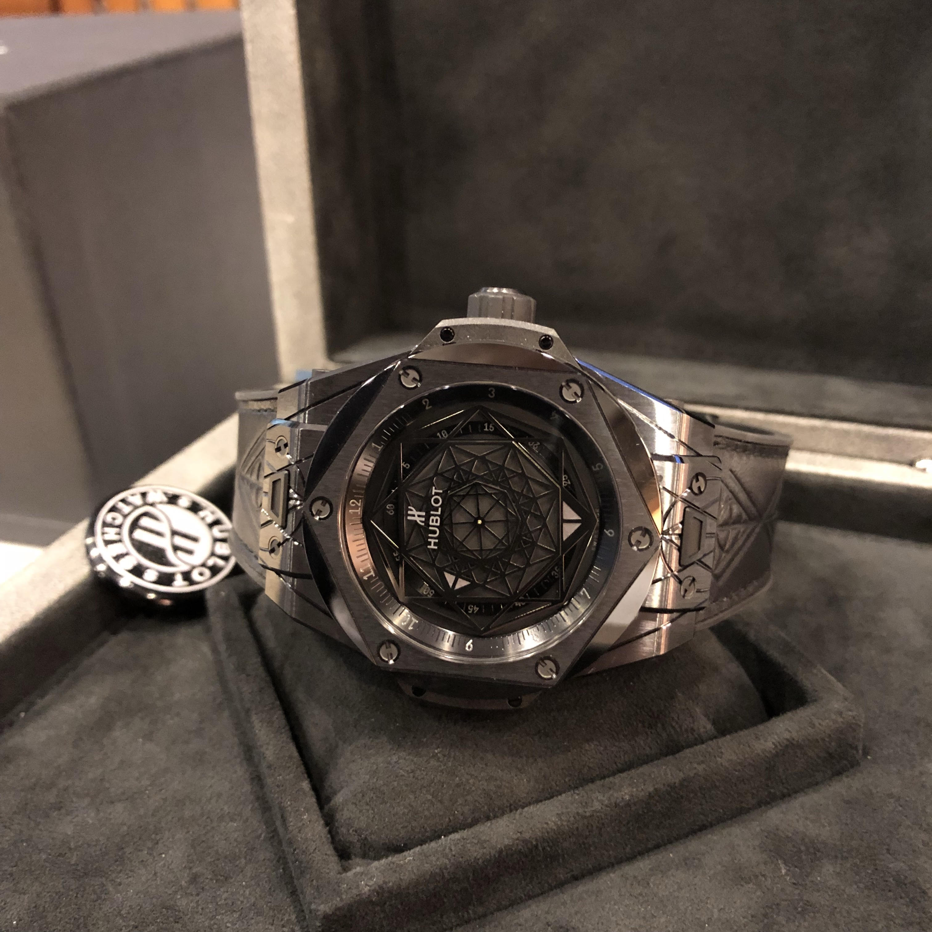 Hublot Big Bang Sang Bleu All Black 45 mm 415.CX.1114.VR.MXM17