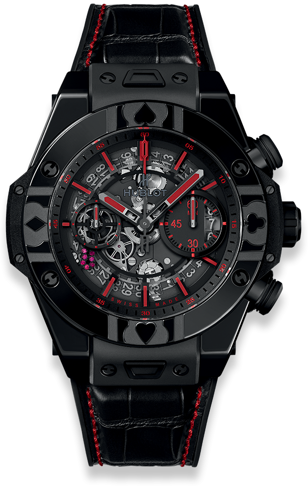 Hublot Big Bang Unico World Poker Tour All Black 45mm 411.CX.1113.LR.WPT17