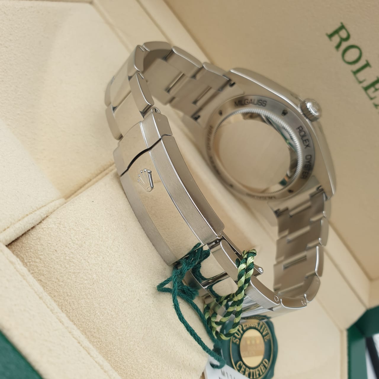 Rolex Oyster Milgauss Z-Blue 40 mm 116400