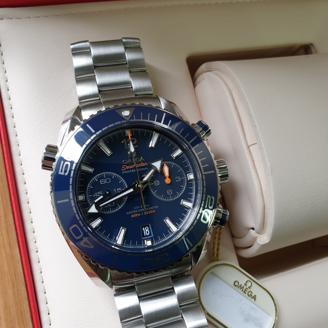 Omega Seamaster Planet Ocean 600m Co-Axial Master Chronometer Chronograph 45.5 mm 215.30.46.51.03.001