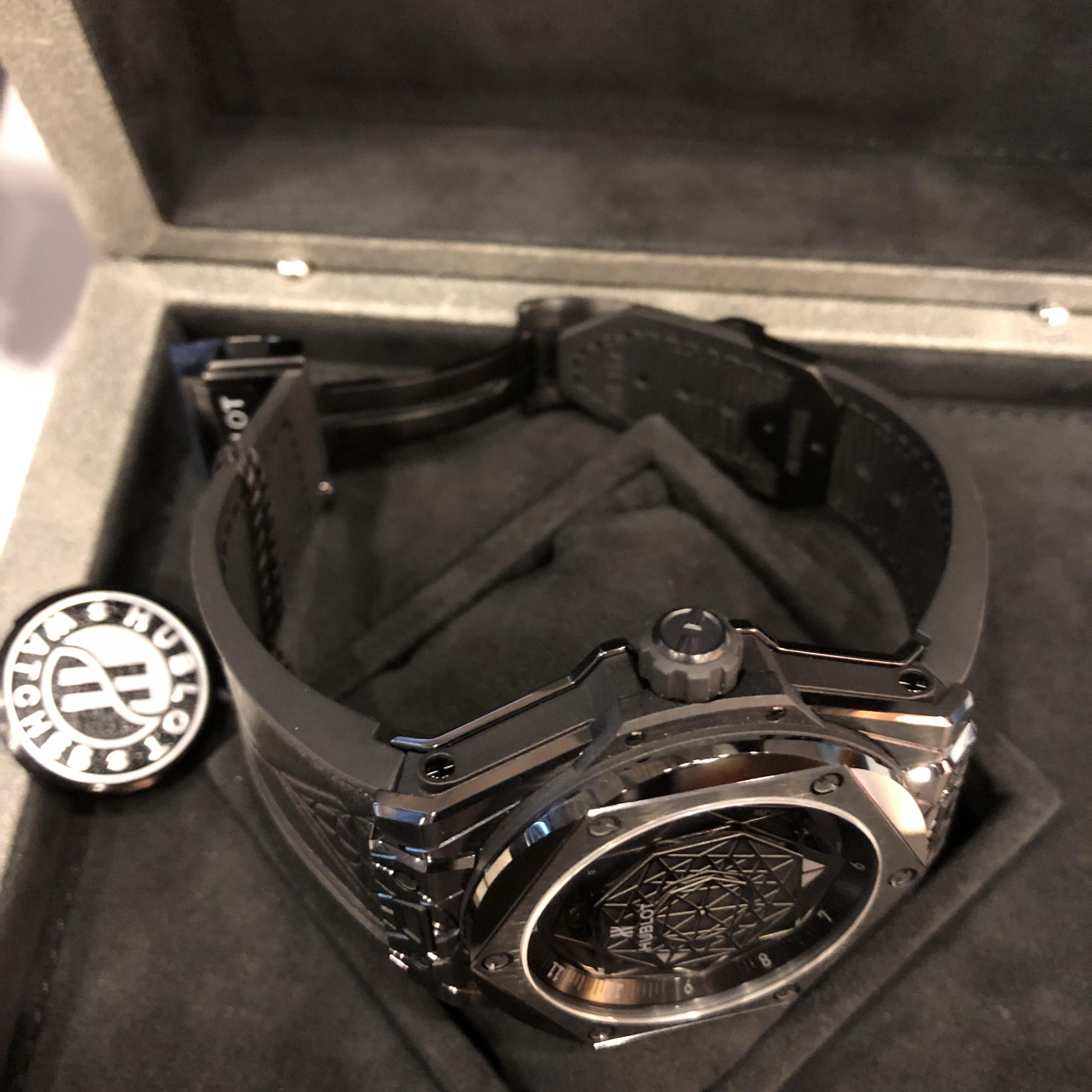Hublot Big Bang Sang Bleu All Black 45 mm 415.CX.1114.VR.MXM17
