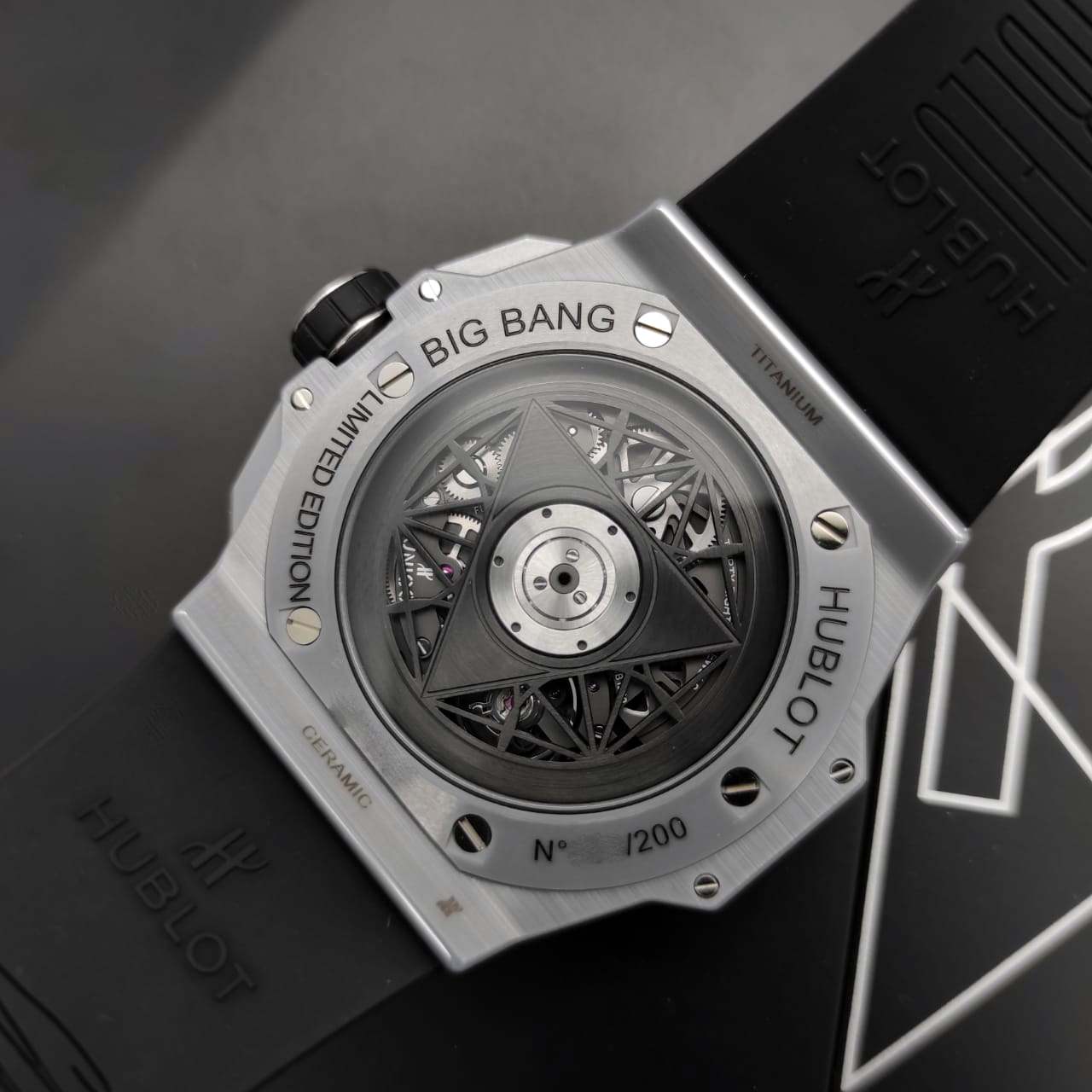 Hublot Big Bang Sang Bleu II Grey Ceramic 45 mm 418.FX.8007.RX.MXM21