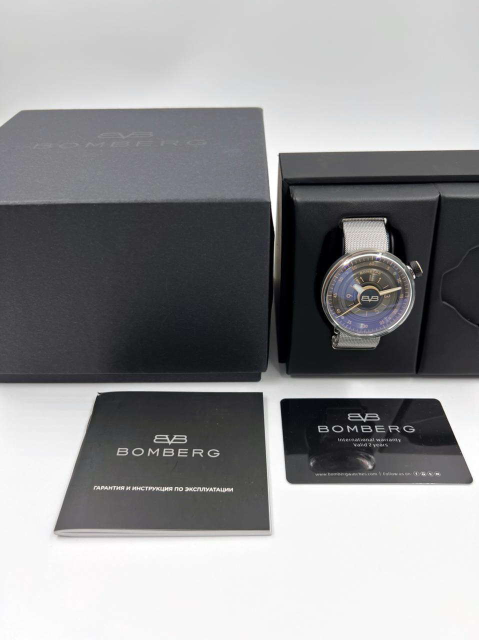 Bomberg BB-01 Gent Grey 43 mm CT43H3SS.15-1.9