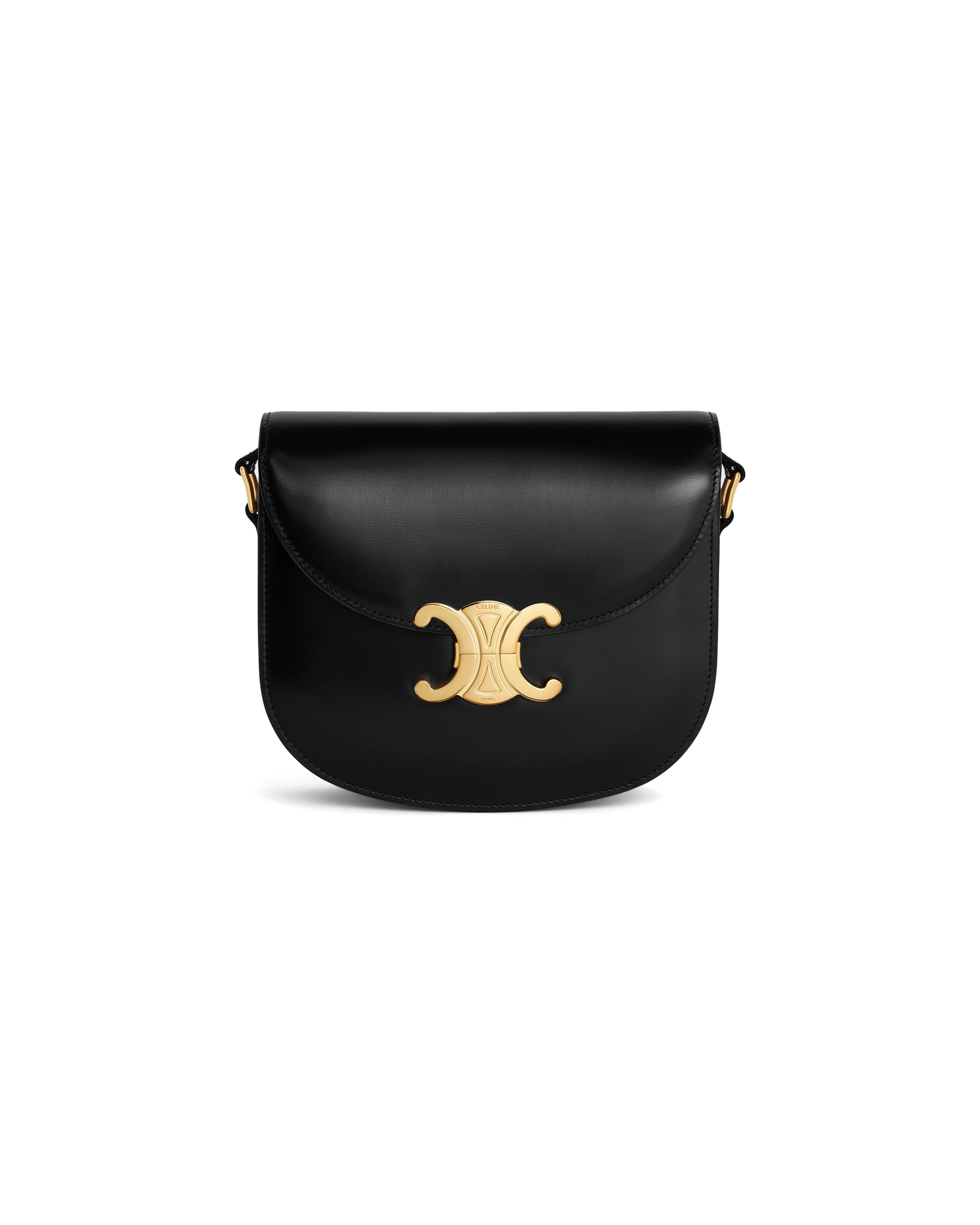 Сумка Celine Besace Clea In Shiny Calfskin Black 110413BF4.38NO