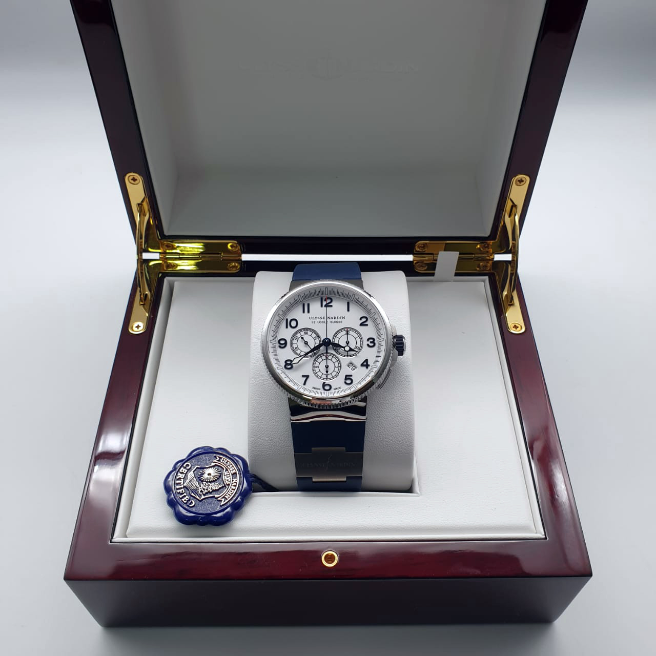 Ulysse Nardin Marine Chronograph Manufacture 43mm 1503-150-3/60