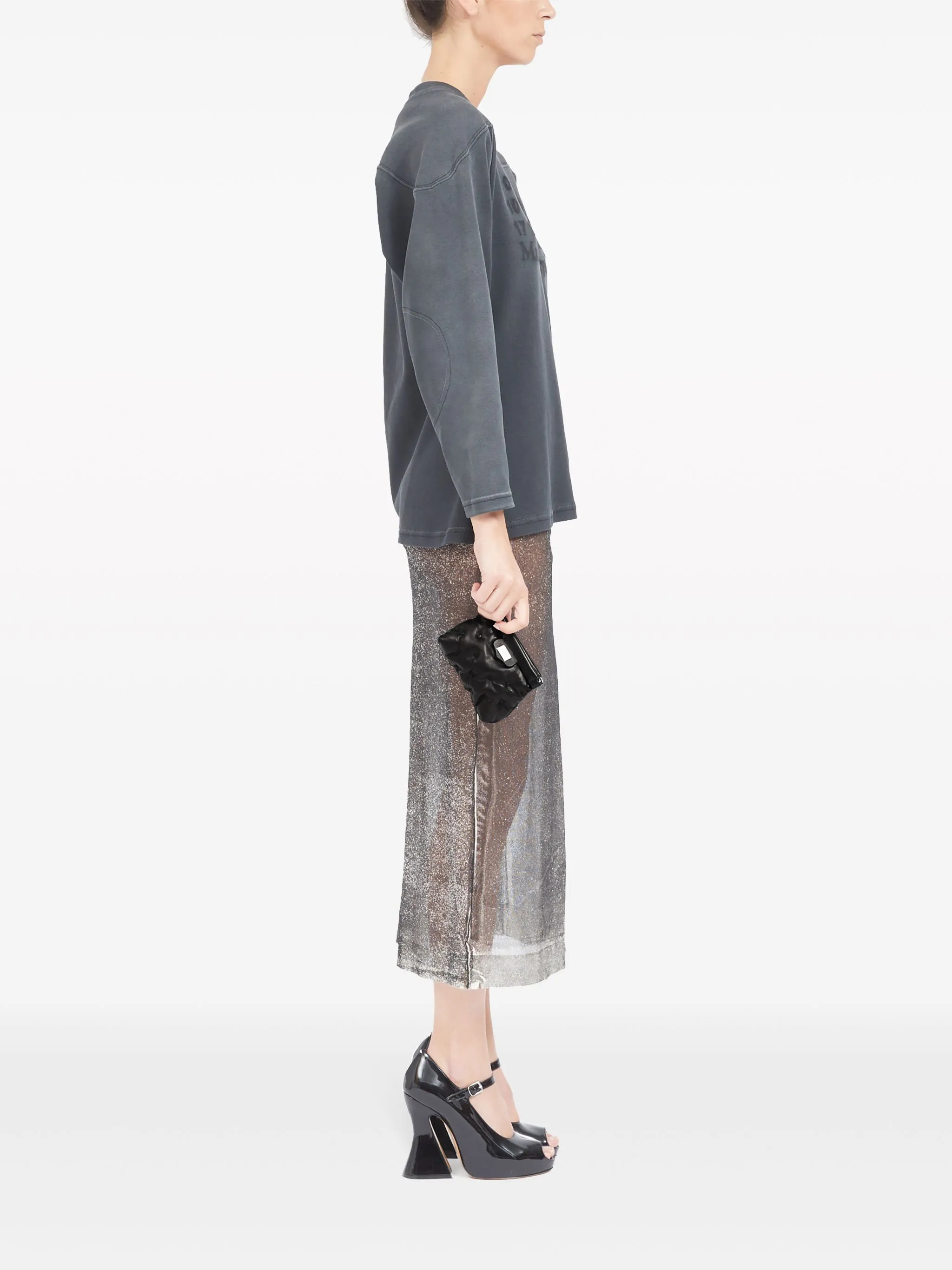 Сумка Maison Margiela Glam Slam Classuque Baby Black