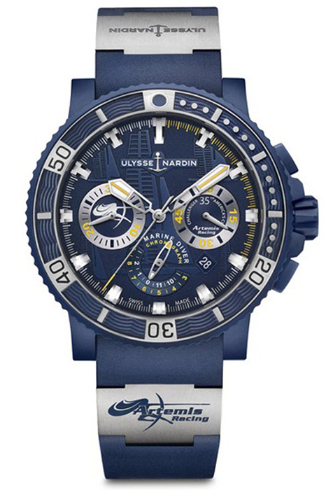 Ulysse Nardin Black Sea Chronograph Artemis 45.8 mm 353-98LE-3/ARTEMIS