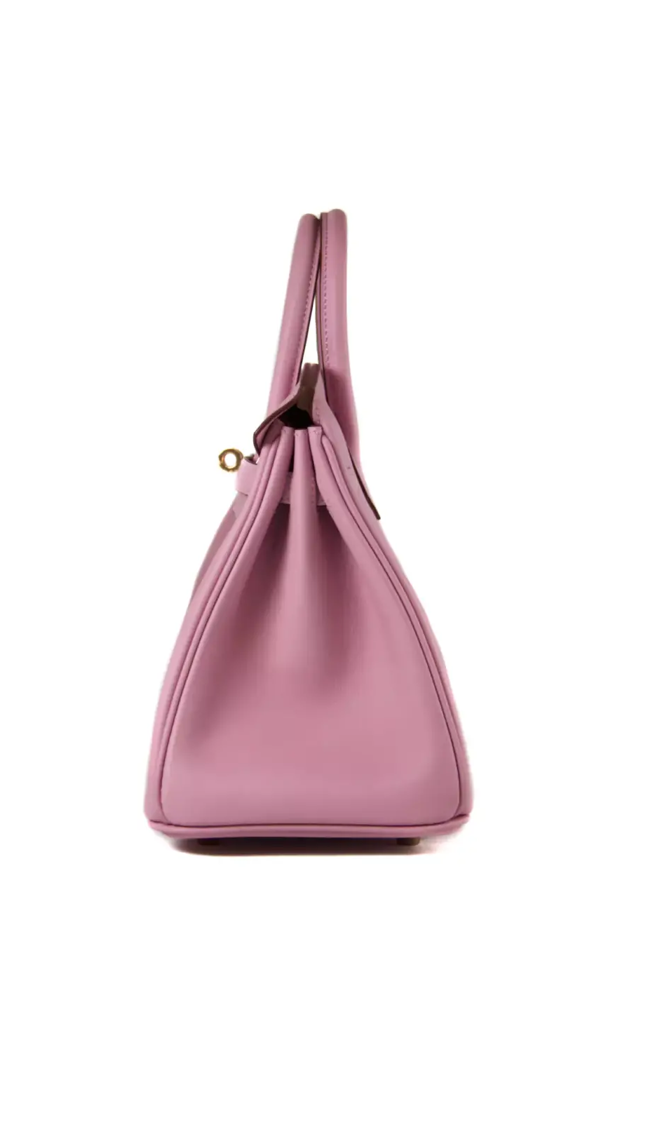 Сумка Hermes Birkin 25 Mauve Sylvestre Veau Swift RGHW