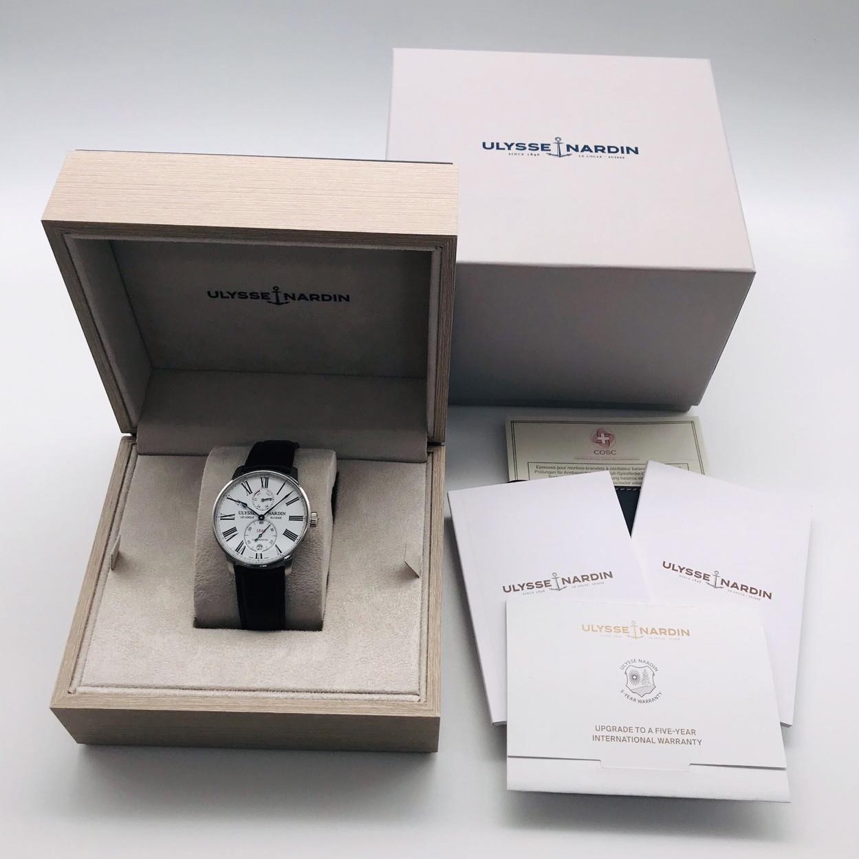 Ulysse Nardin Marine Chronometer Torpilleur 42mm 1183-310/40