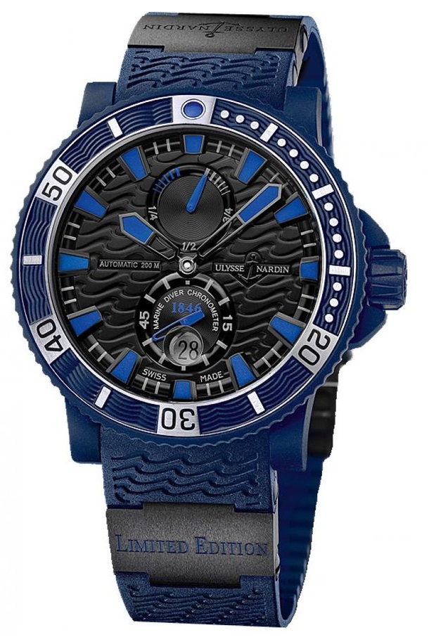 Ulysse Nardin Marine Diver Blue Sea Limited Edition 45.8 mm 263-97LE-3C