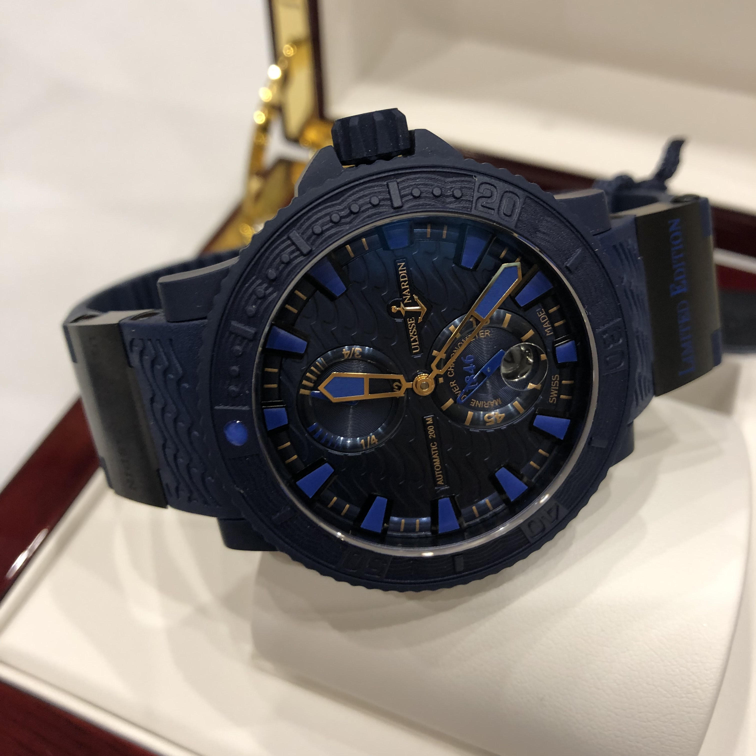 Ulysse Nardin Marine Diver Blue Ocean Limited Edition 45.8 mm 263-99LE-3C
