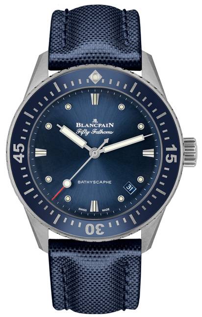 Blancpain Fifty Fathoms Bathyscaphe 38 mm 5100-1140-O52A