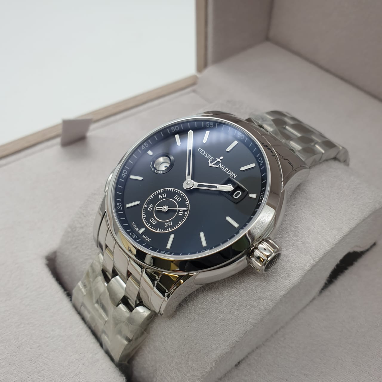 Ulysse Nardin Dual Time Manufacture 42 mm 3343-126-7/92