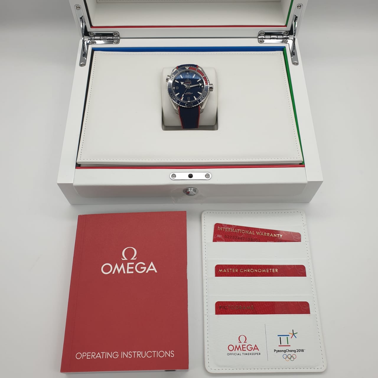 Omega Specialities Seamaster Planet Ocean 600M Pyeongchang 2018 43.5 mm 522.32.44.21.03.001