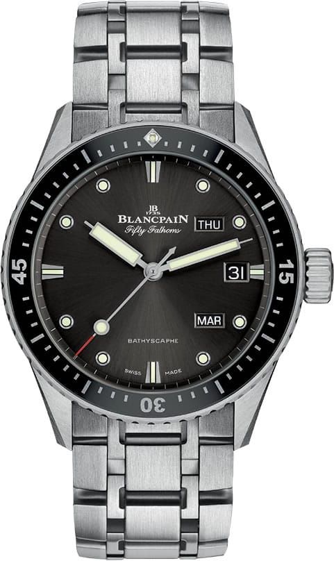 Blancpain Fifty Fathoms Bathyscaphe Quantieme Annuel 43 mm 5071-1110-70B