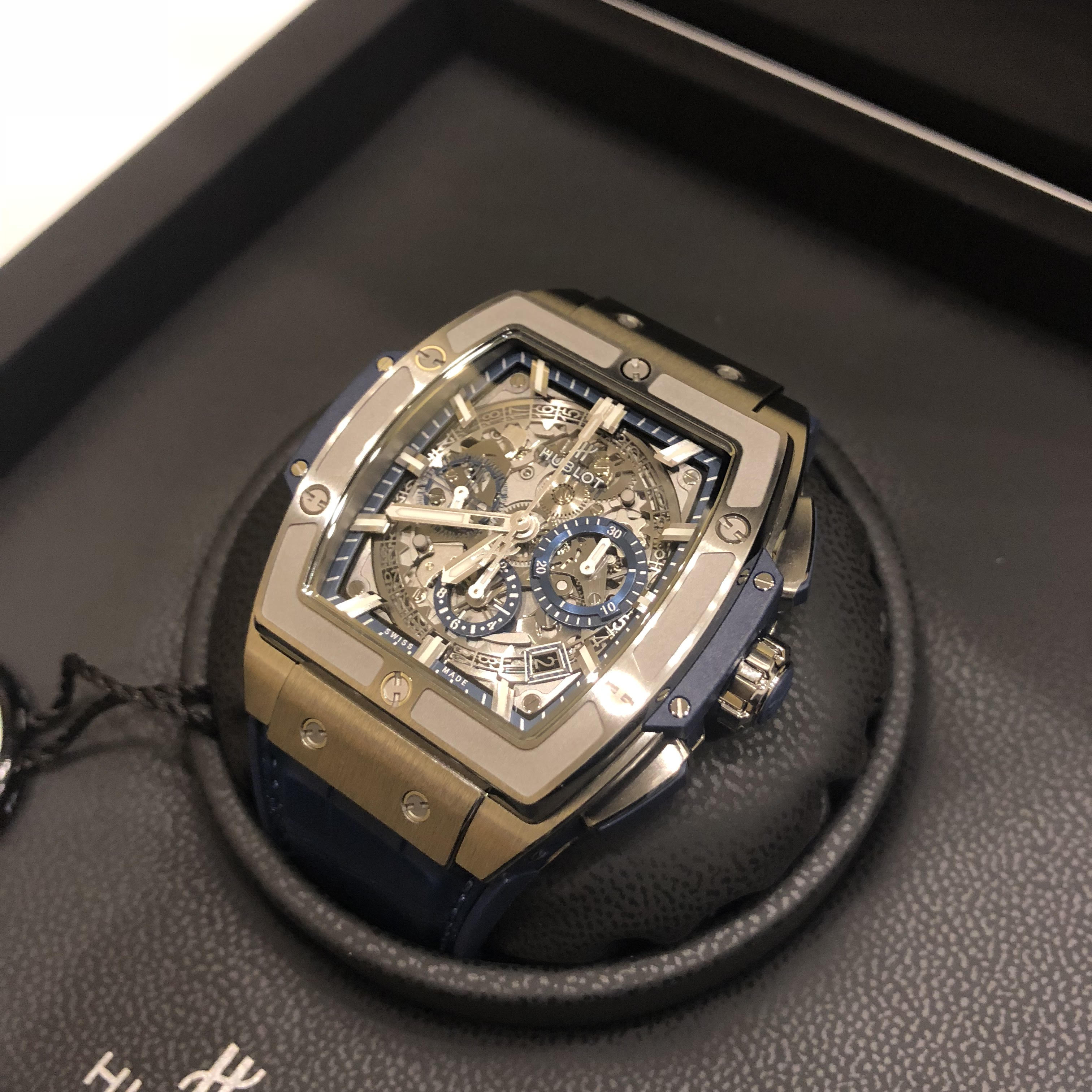 Hublot Spirit of Big Bang Titanium Blue 42 mm 641.NX.7170.LR