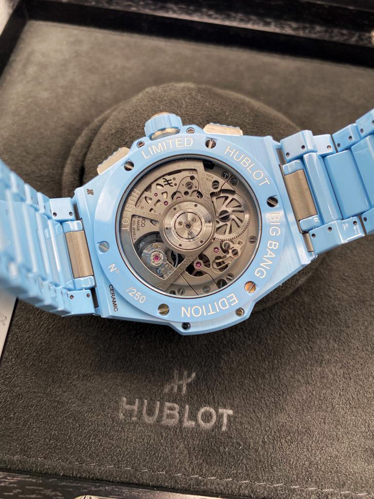 Hublot Big Bang Integrated Sky Blue Ceramic 42 mm 451.EX.5120.EX